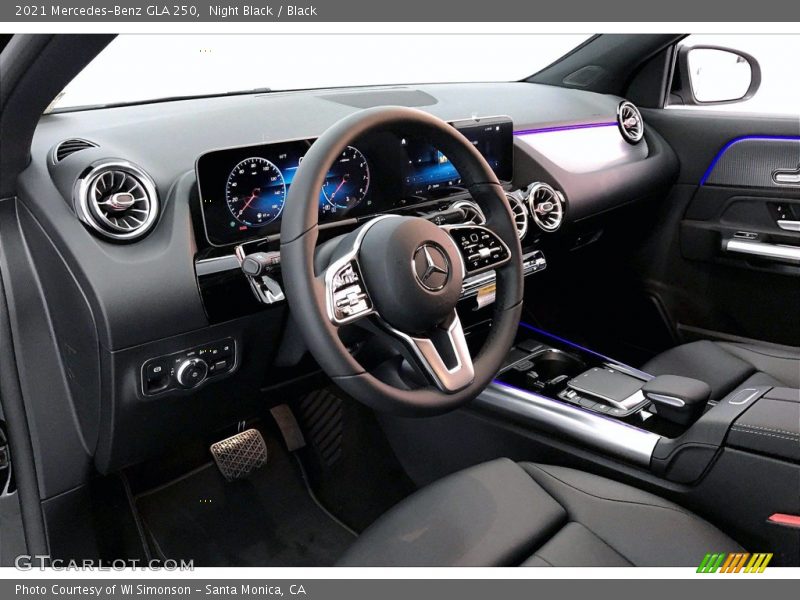 Night Black / Black 2021 Mercedes-Benz GLA 250