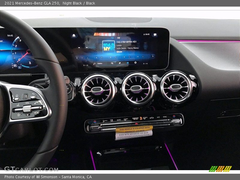 Night Black / Black 2021 Mercedes-Benz GLA 250