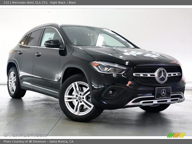 Night Black / Black 2021 Mercedes-Benz GLA 250