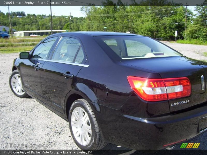 Black Clearcoat / Sand 2006 Lincoln Zephyr