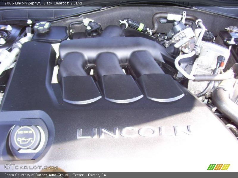 Black Clearcoat / Sand 2006 Lincoln Zephyr