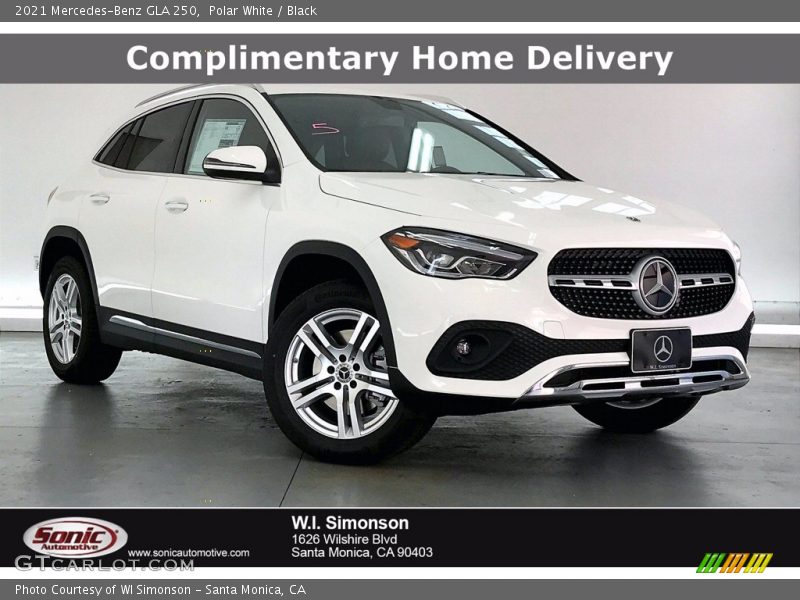 Polar White / Black 2021 Mercedes-Benz GLA 250