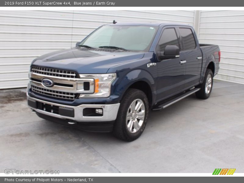 Blue Jeans / Earth Gray 2019 Ford F150 XLT SuperCrew 4x4
