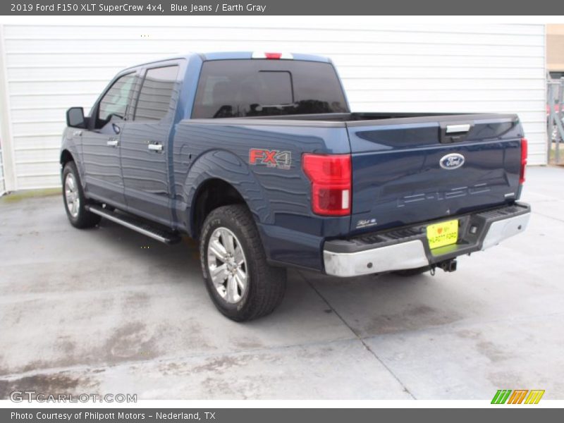 Blue Jeans / Earth Gray 2019 Ford F150 XLT SuperCrew 4x4