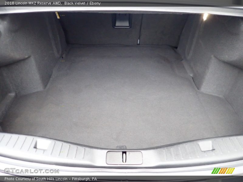 Black Velvet / Ebony 2018 Lincoln MKZ Reserve AWD