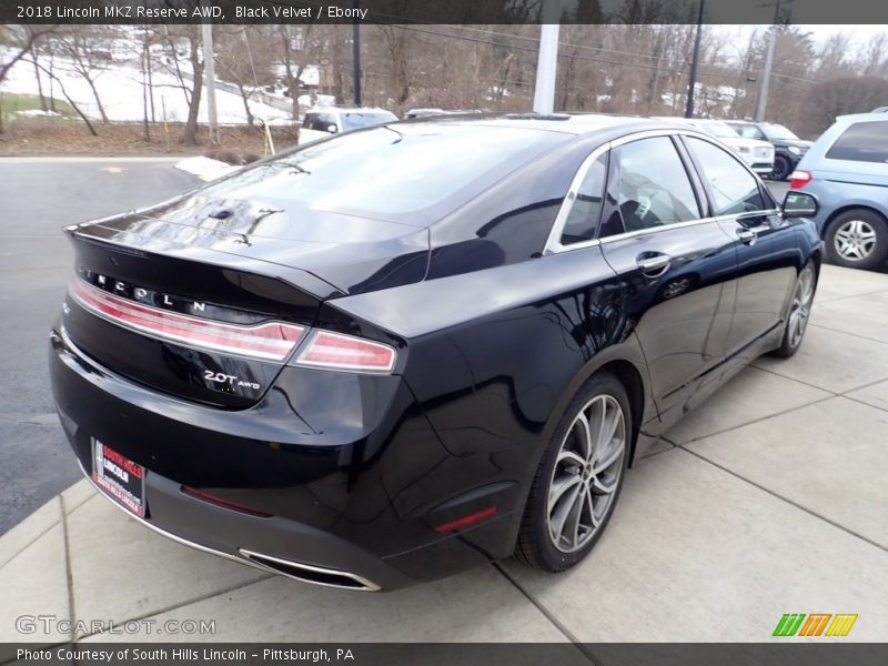Black Velvet / Ebony 2018 Lincoln MKZ Reserve AWD