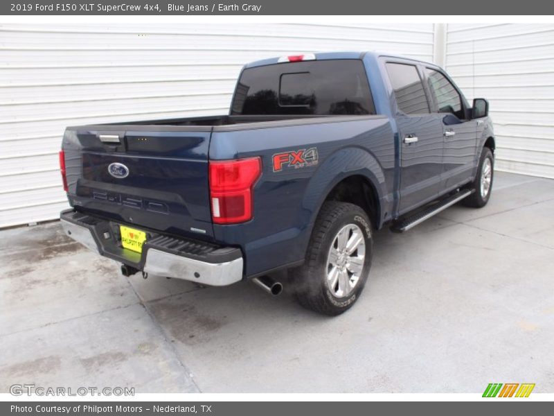 Blue Jeans / Earth Gray 2019 Ford F150 XLT SuperCrew 4x4