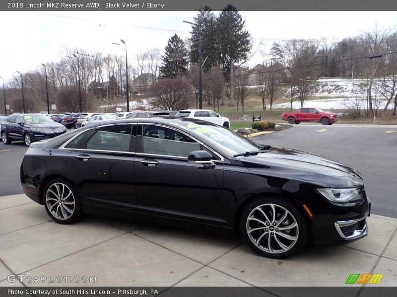 Black Velvet / Ebony 2018 Lincoln MKZ Reserve AWD