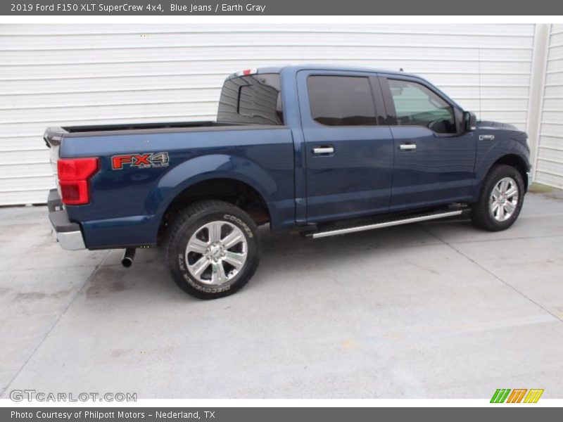 Blue Jeans / Earth Gray 2019 Ford F150 XLT SuperCrew 4x4