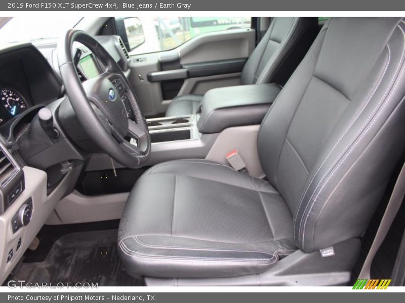 Blue Jeans / Earth Gray 2019 Ford F150 XLT SuperCrew 4x4