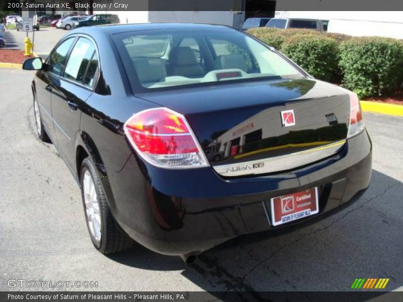 Black Onyx / Gray 2007 Saturn Aura XE