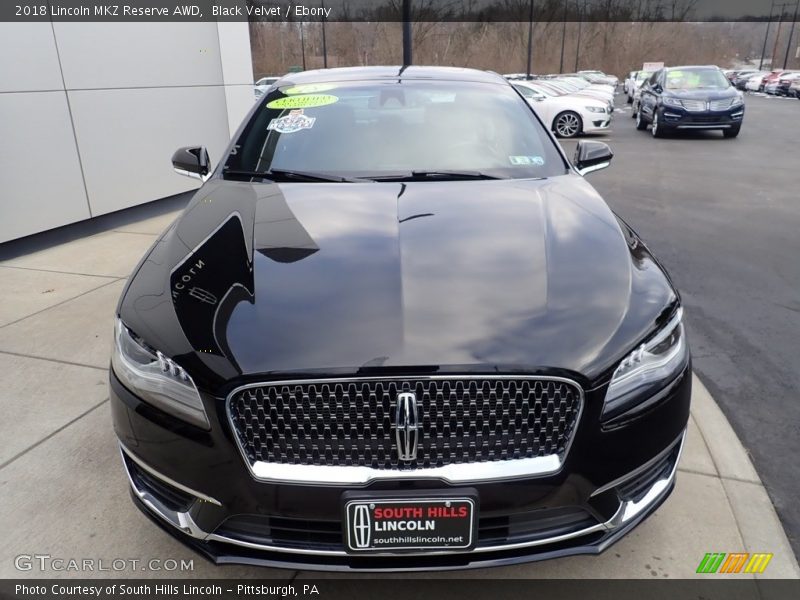 Black Velvet / Ebony 2018 Lincoln MKZ Reserve AWD