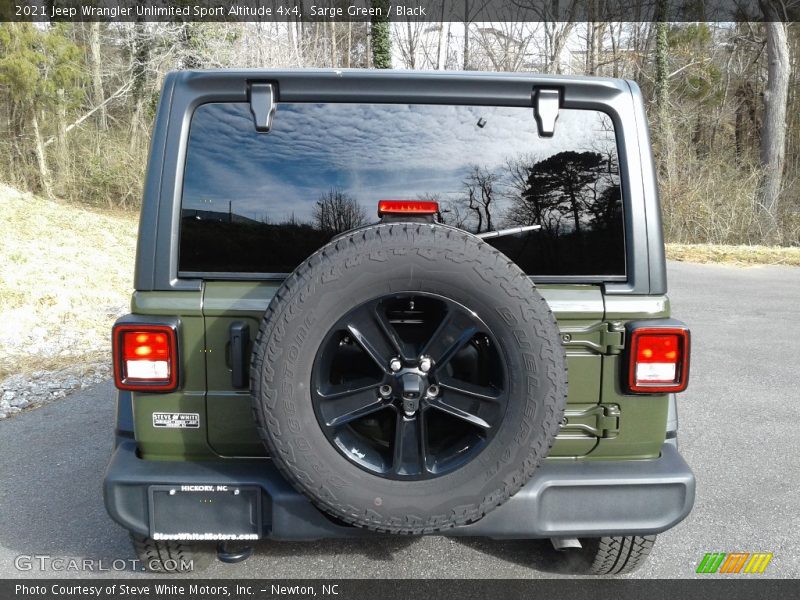 Sarge Green / Black 2021 Jeep Wrangler Unlimited Sport Altitude 4x4