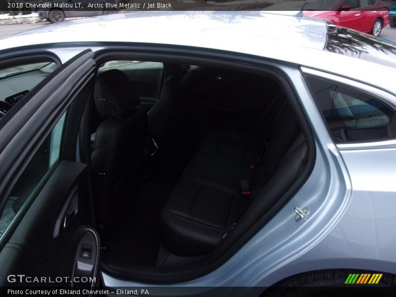 Arctic Blue Metallic / Jet Black 2018 Chevrolet Malibu LT