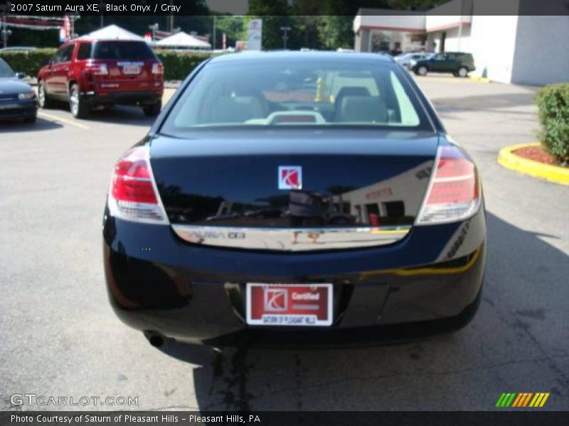 Black Onyx / Gray 2007 Saturn Aura XE