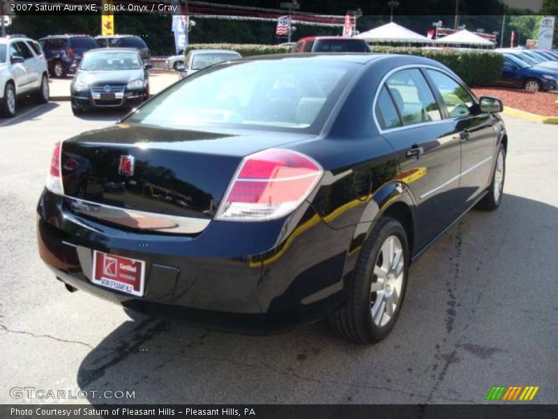 Black Onyx / Gray 2007 Saturn Aura XE
