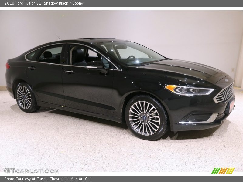 Shadow Black / Ebony 2018 Ford Fusion SE