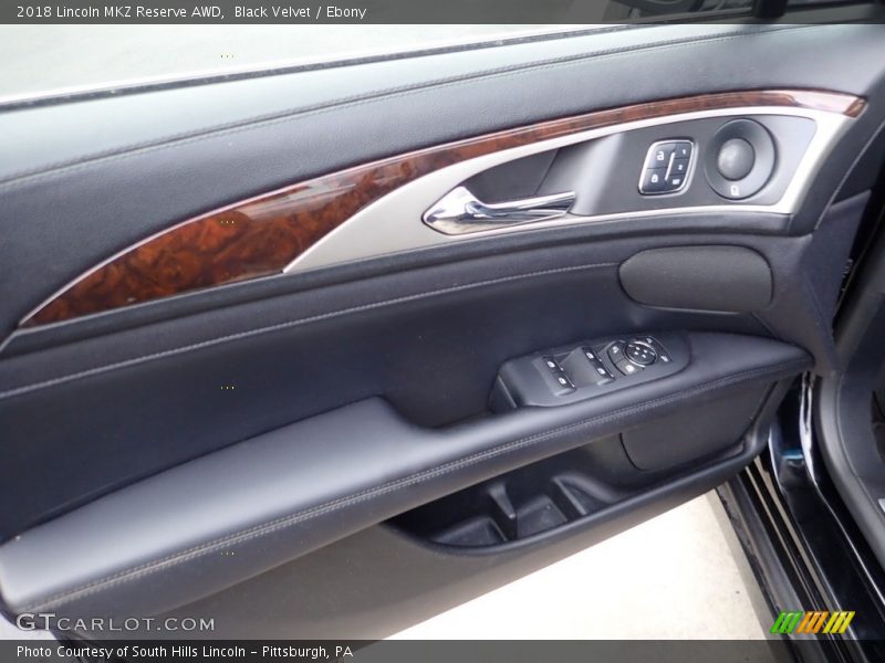 Black Velvet / Ebony 2018 Lincoln MKZ Reserve AWD