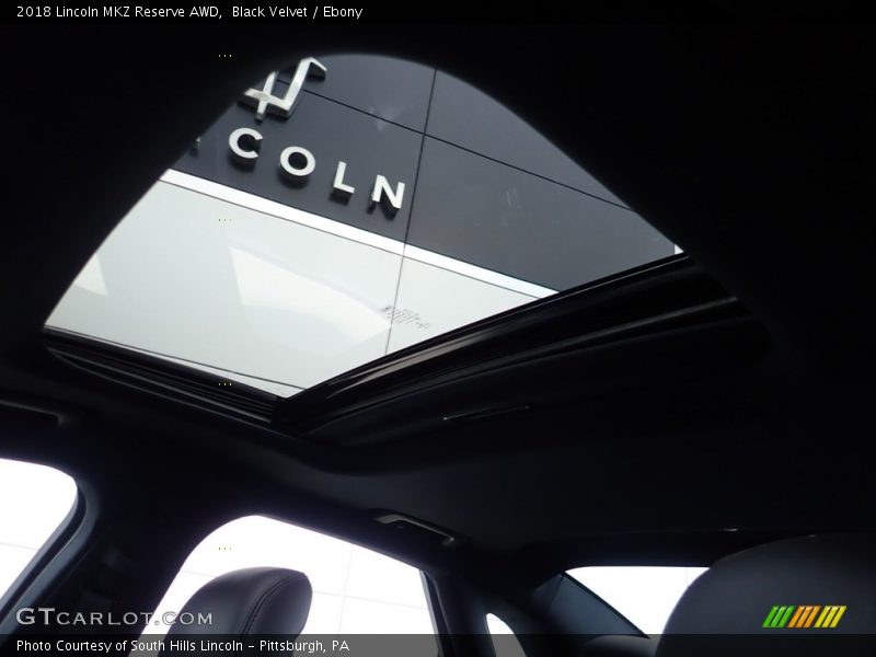 Black Velvet / Ebony 2018 Lincoln MKZ Reserve AWD