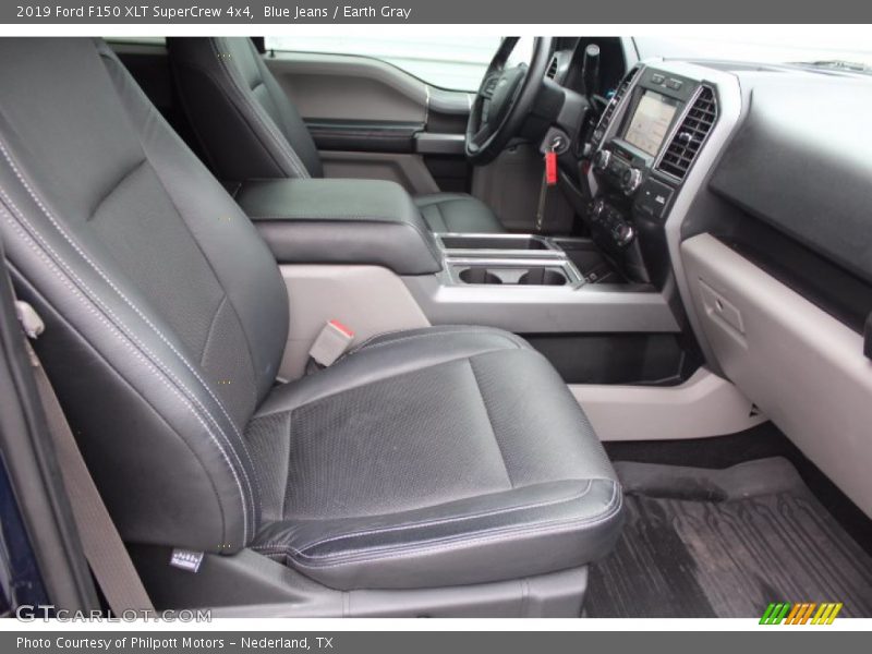 Blue Jeans / Earth Gray 2019 Ford F150 XLT SuperCrew 4x4