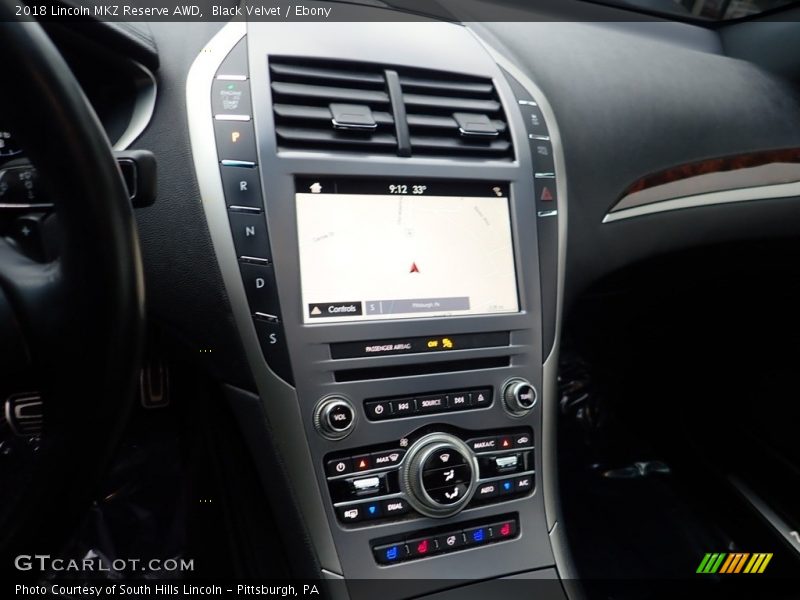 Black Velvet / Ebony 2018 Lincoln MKZ Reserve AWD