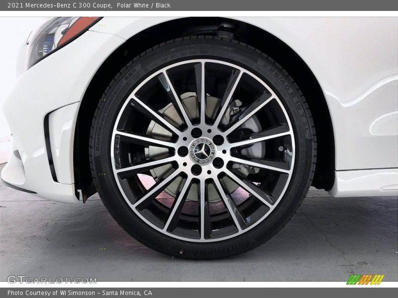 Polar White / Black 2021 Mercedes-Benz C 300 Coupe