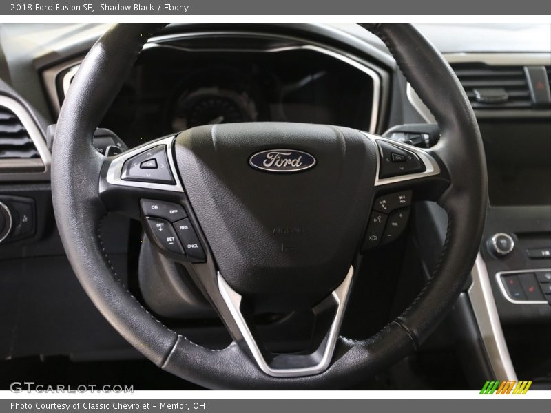 Shadow Black / Ebony 2018 Ford Fusion SE