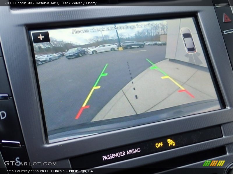 Black Velvet / Ebony 2018 Lincoln MKZ Reserve AWD
