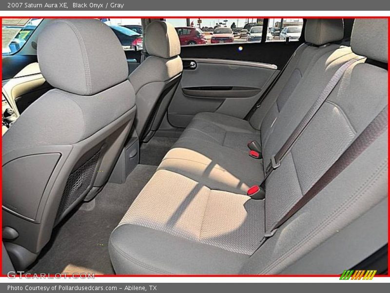 Black Onyx / Gray 2007 Saturn Aura XE