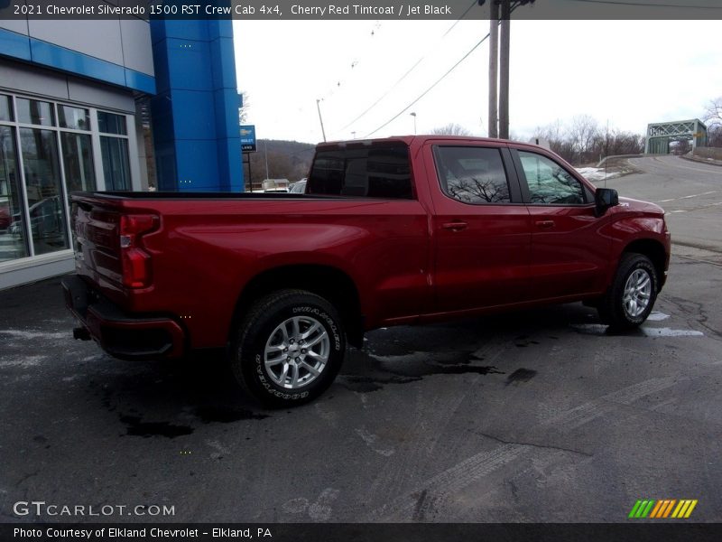 Cherry Red Tintcoat / Jet Black 2021 Chevrolet Silverado 1500 RST Crew Cab 4x4