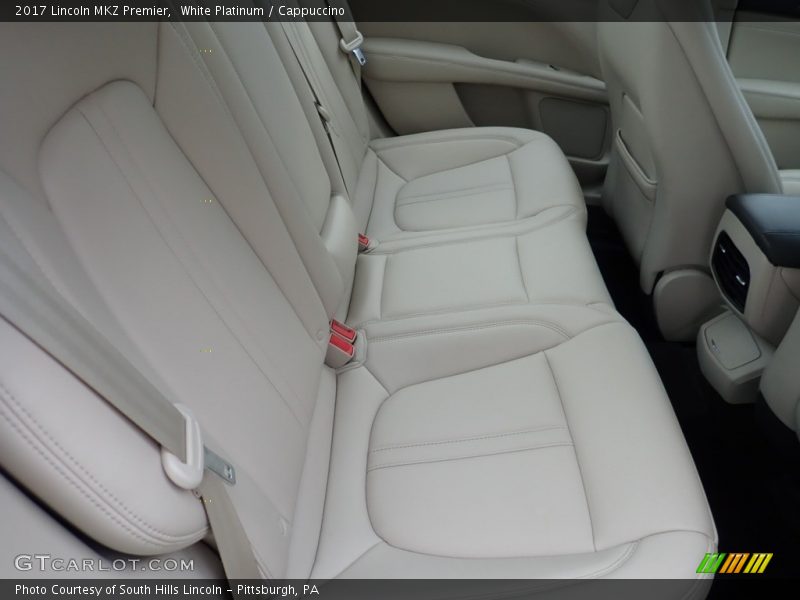 White Platinum / Cappuccino 2017 Lincoln MKZ Premier