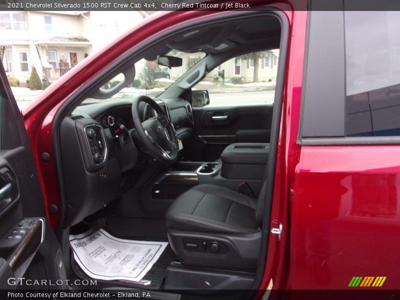 Cherry Red Tintcoat / Jet Black 2021 Chevrolet Silverado 1500 RST Crew Cab 4x4