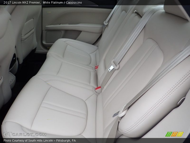 White Platinum / Cappuccino 2017 Lincoln MKZ Premier