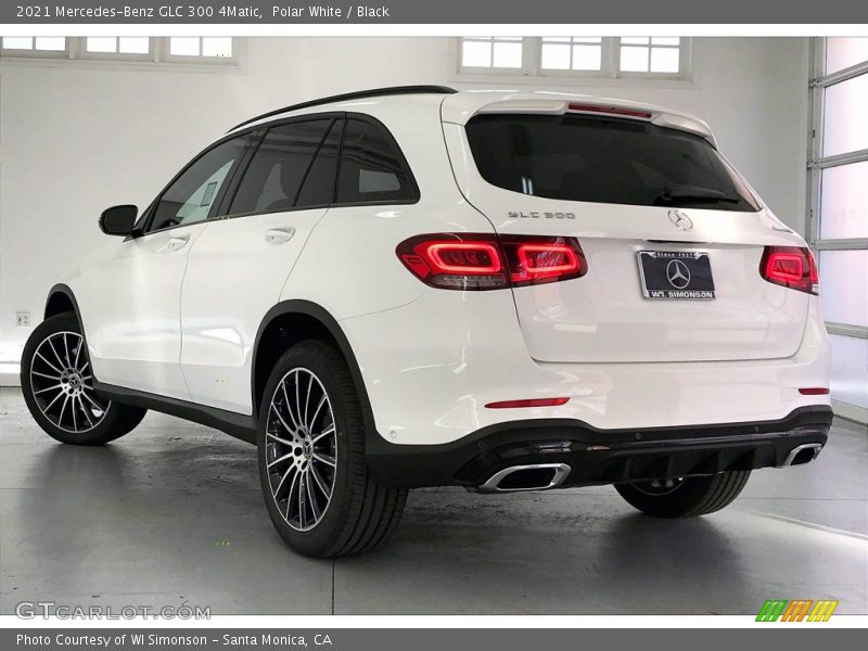 Polar White / Black 2021 Mercedes-Benz GLC 300 4Matic