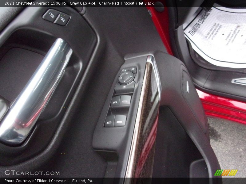 Cherry Red Tintcoat / Jet Black 2021 Chevrolet Silverado 1500 RST Crew Cab 4x4