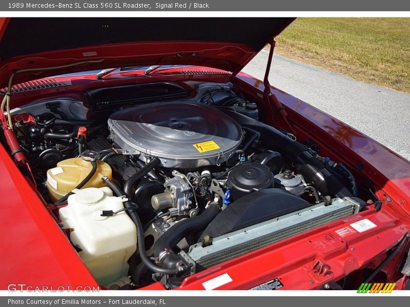  1989 SL Class 560 SL Roadster Engine - 5.6 Liter SOHC 16-Valve V8