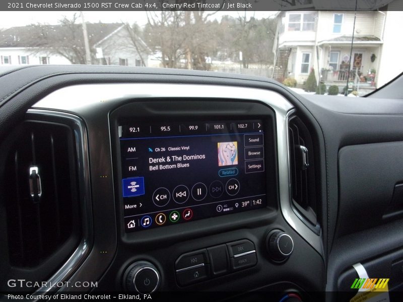Cherry Red Tintcoat / Jet Black 2021 Chevrolet Silverado 1500 RST Crew Cab 4x4