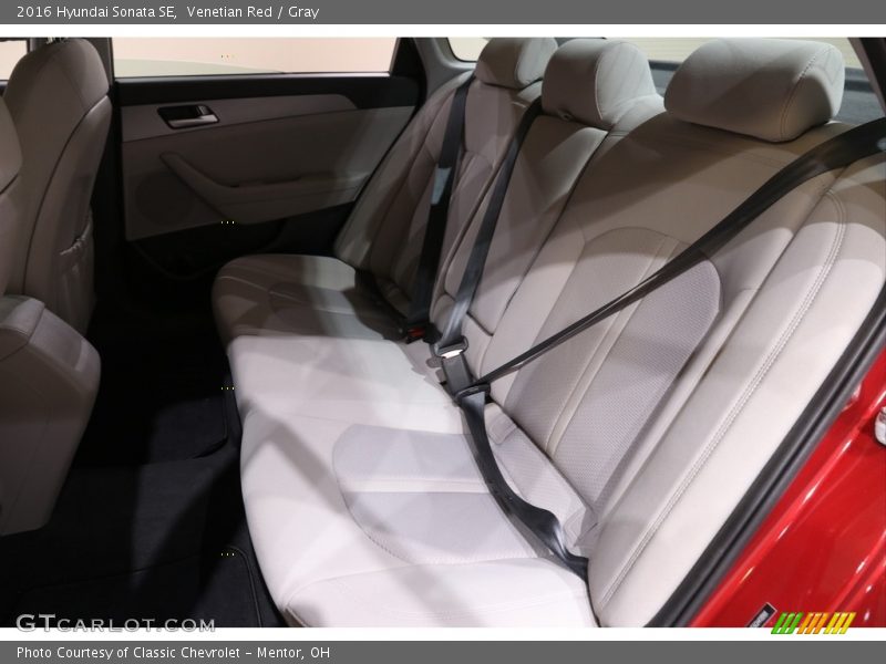 Venetian Red / Gray 2016 Hyundai Sonata SE