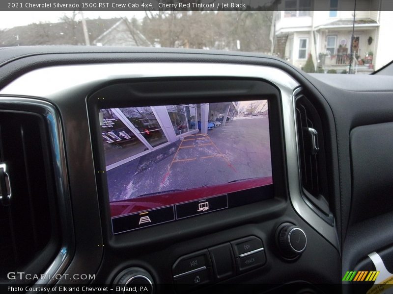 Cherry Red Tintcoat / Jet Black 2021 Chevrolet Silverado 1500 RST Crew Cab 4x4