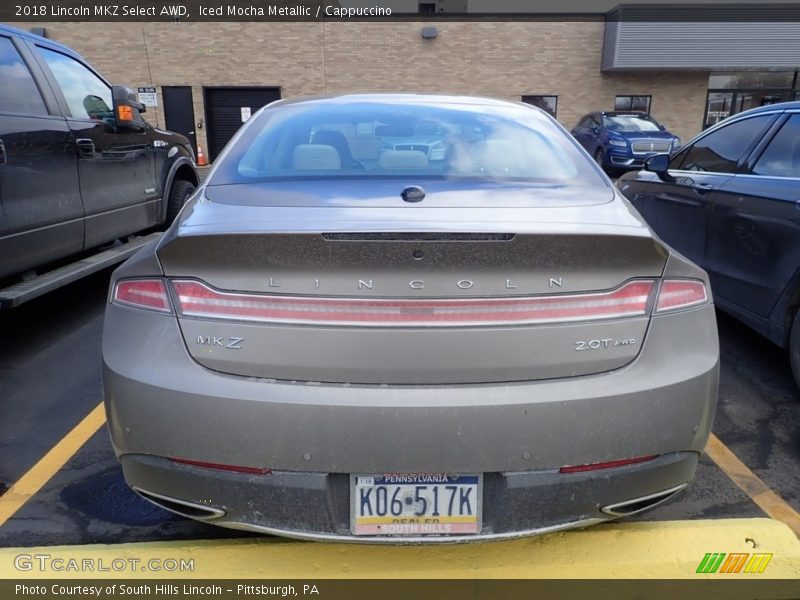 Iced Mocha Metallic / Cappuccino 2018 Lincoln MKZ Select AWD