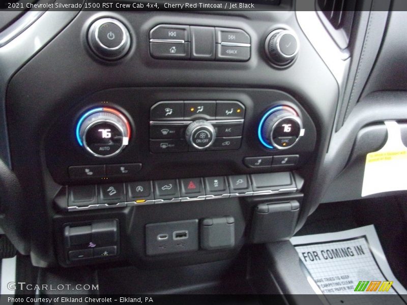 Cherry Red Tintcoat / Jet Black 2021 Chevrolet Silverado 1500 RST Crew Cab 4x4