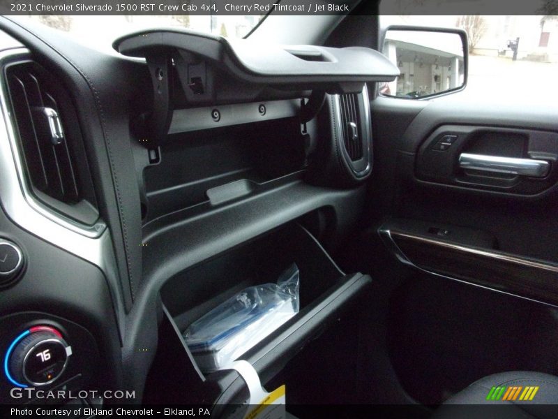 Cherry Red Tintcoat / Jet Black 2021 Chevrolet Silverado 1500 RST Crew Cab 4x4