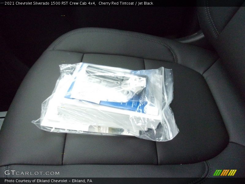 Cherry Red Tintcoat / Jet Black 2021 Chevrolet Silverado 1500 RST Crew Cab 4x4