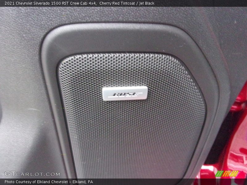 Cherry Red Tintcoat / Jet Black 2021 Chevrolet Silverado 1500 RST Crew Cab 4x4