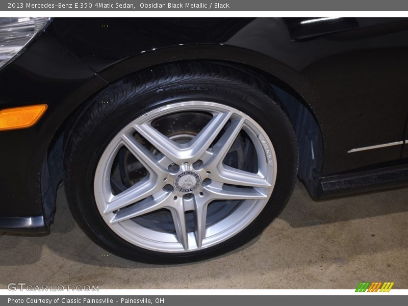 Obsidian Black Metallic / Black 2013 Mercedes-Benz E 350 4Matic Sedan
