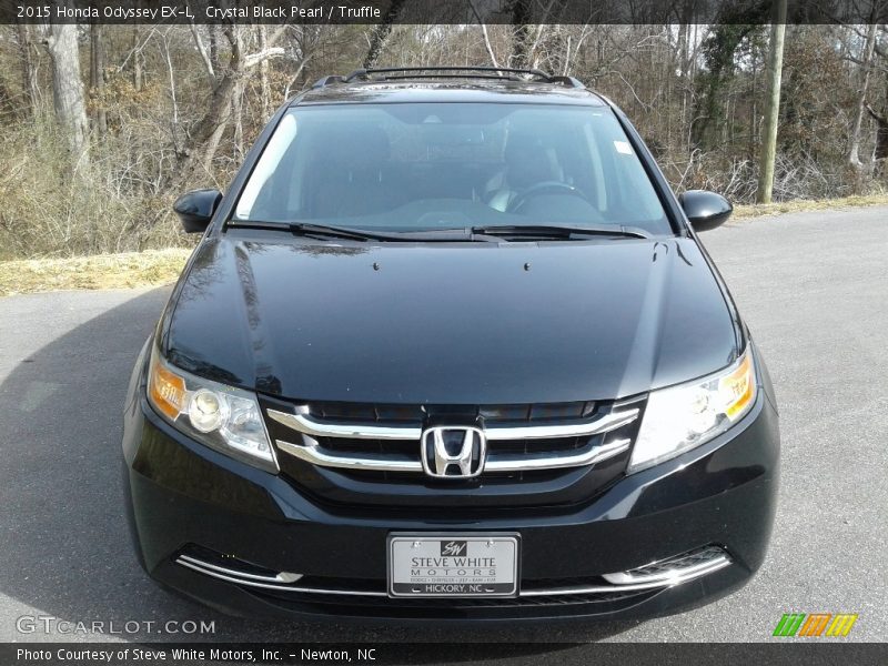 Crystal Black Pearl / Truffle 2015 Honda Odyssey EX-L
