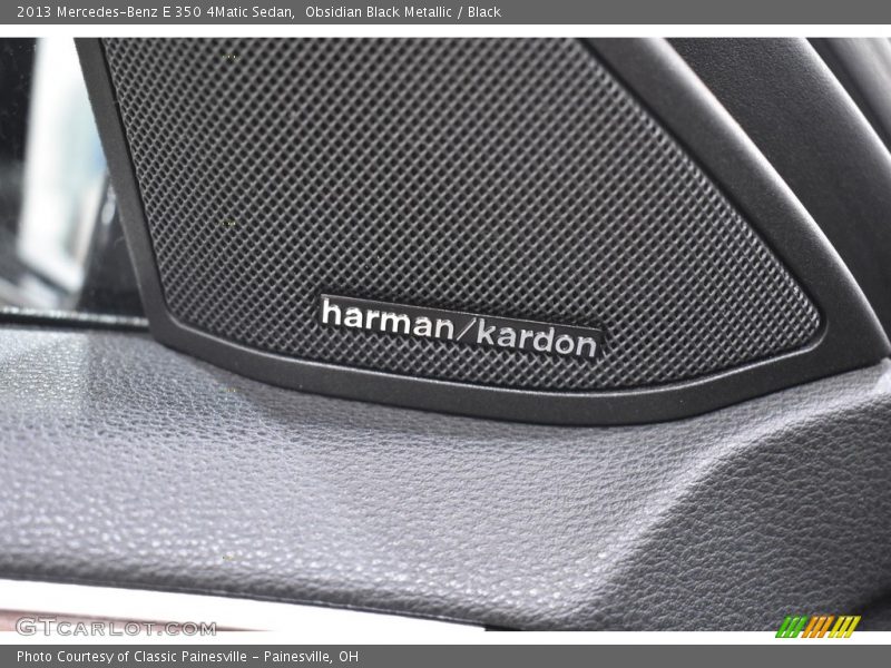 Obsidian Black Metallic / Black 2013 Mercedes-Benz E 350 4Matic Sedan