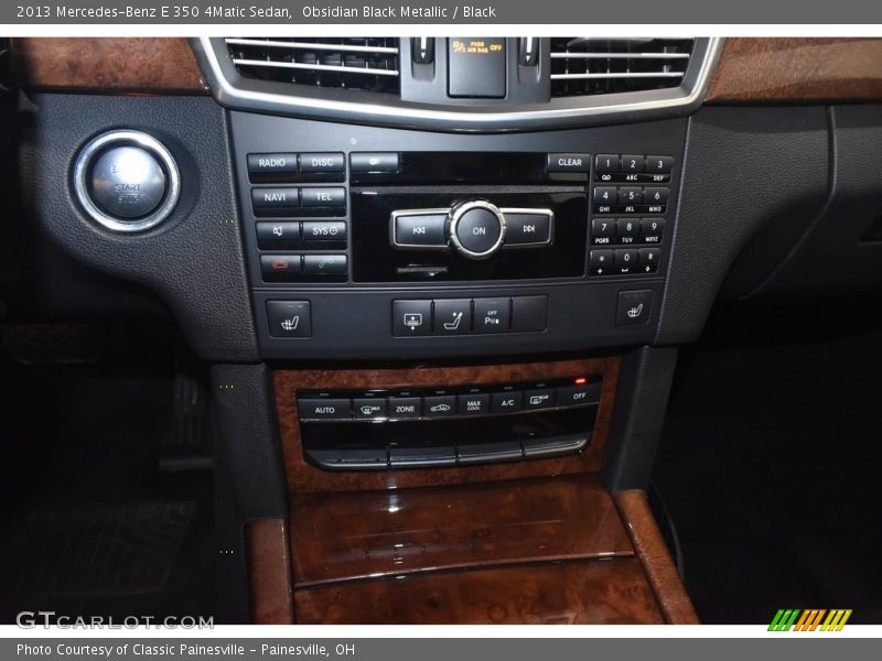 Obsidian Black Metallic / Black 2013 Mercedes-Benz E 350 4Matic Sedan