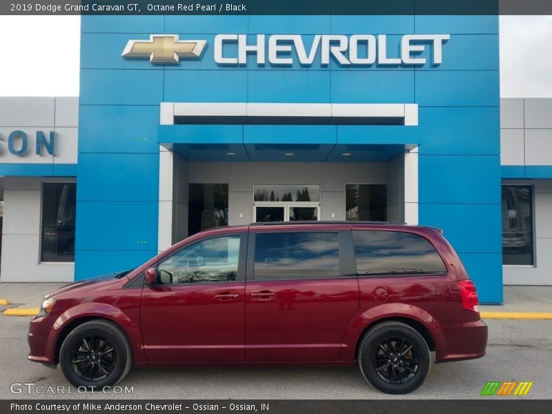 Octane Red Pearl / Black 2019 Dodge Grand Caravan GT