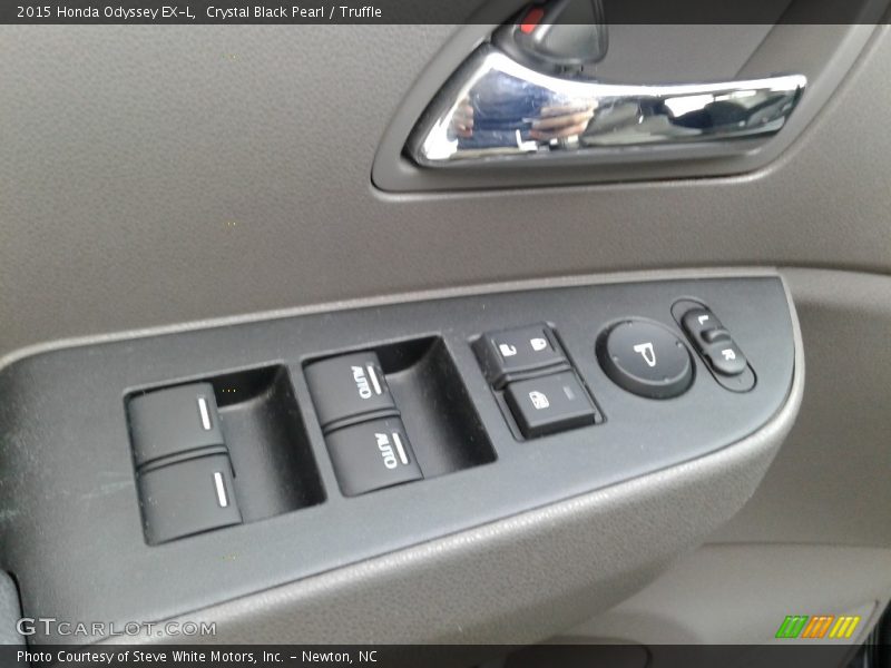 Crystal Black Pearl / Truffle 2015 Honda Odyssey EX-L